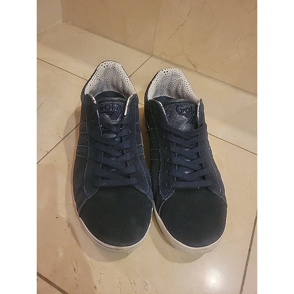 Gola Men's 8 Navy Blue Suede Fashion Tennis Sneakers